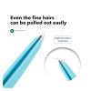Eyebrow Tweezer Colorful Hair Beauty Fine Hairs Puller Stainless Steel Slanted Eye Brow Clips Removal Makeup Tools(Mr-2168OR) view 4
