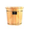 Natural Wooden Footbath Bucket,Household Edged Foot Bath,Spa Massage Pedicure Bowl,Natural Thicken Foot Basin,Elderly Child Foot Bath,Household Sleep,Improve Lofty Ambition Hopeful view 1
