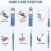 AFPSDLFJDLS Nail Clippers Manicure Set Pedicure Kit 18 PCS Professional Nail Care Kit with Care Tools Stainless Steel view 2