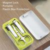 AFPSDLFJDLS Manicure Set Nail Clipper Stainless Steel Professional Toenail Cutter Portable Tools for Travel Trip view 3