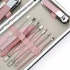 AFPSDLFJDLS 11 Pcs Set of Nail Manicure Tools Nails Toe Clipper Scissors Tweezer Pedicure Kit Professional Quality view 4