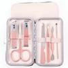 AFPSDLFJDLS 7Pcs/Set Professional Manicure Set Stainless Steel Nail Clippers Nail Art kit with Travel Case Beauty Makeup Tools view 1