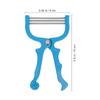 IMIKEYA 3Pcs Spring Hair Remover for Face - Coil Epilator Threading Tool for Women - Lip Hair Remover Manual Facial Hair Removal for Eyebrow Shaping and Facial Care Supplies view 3