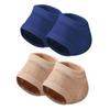 Garneck 2pairs Comfortable Heel Socks for Women Men Heel Grips Toeless Socks for Cracked Feet view 1
