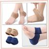 Garneck 2pairs Comfortable Heel Socks for Women Men Heel Grips Toeless Socks for Cracked Feet view 4
