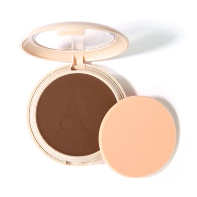 Absolute New York Velvet MFVF14 Deep Red Neutral Focus Powder Foundation | Talc-Free, 12H Long-Lasting, Lightweight