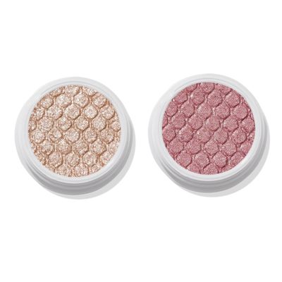 Colourpop Super Shock Shadow Bundle - High-Pigment, Crme-Powder Eye Makeup - Single Glitter Eyeshadow with Minimal Fallout and Unique Bouncy Texture - Ritz, Party of Five (Pack of 2, 0.07 oz each)