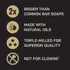 Duke Cannon Supply Co. Extra Large Bar Soap Bundle - Men's Bar Soap with Masculine Scents - American-made body soap - All Skin Types - Big Brick of Soap - 6 Pack - Superior,10 oz (6 Pack) view 4