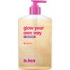 B.TAN Clear Gradual Self Tan Gel | Glow Your Own Way Shimmer - Sunkissed Golden Bronze, Transfer Free, Best Extender, Moisturizing, Non Toxic Sunless Tanning Lotion, No Fake Tanner Smell, 16 Fl Oz view 1