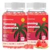 Tanning Gummies for Women, 2 Pack, Daily Skin Support Supplement, Sugar Free | Astaxanthin, L-tyrosine, Lycopene, Vitamin A | Radiant Skin & Antioxidant Support | Vegan, Non-GMO, 60 Servings view 1