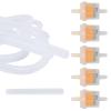 5PCS Microdermabrasion Filters + 1PCS 39" Silicone Tube, Replacement Filter Tube Set for Vacuum/Diamond Microdermabrasion Machines view 1