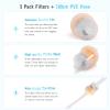 5PCS Microdermabrasion Filters + 1PCS 39" Silicone Tube, Replacement Filter Tube Set for Vacuum/Diamond Microdermabrasion Machines view 3