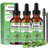 3 Pack Rosemary Oil for Hair Growth,Rosemary Hair Growth Oil,Strengthening Oil for Dry Damaged Hair,Hair Loss Treatment & Thickens Hair,Scalp Care Promotes Hair Thickness for Men Women view 1