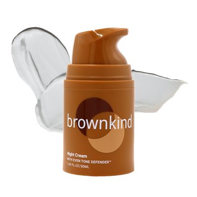 brownkind Night Cream  Restorative Overnight Moisturizer for Melanin-Rich Skin, Firms, Hydrates & Improves Texture, Dermatologist-Designed, 50ml