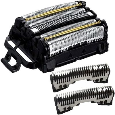 Replacement Outer Foil Inner Blade for Panasonic ES-LV5 / ES-LV7/ ES-LV9 / ES-CLV5 / ES-CLV7 / ES-CLV9U Electric Shaver Razor Cutter Head Blade Set