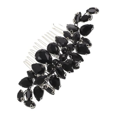 ADOCARN Elegant Crystal Hair Comb for Bride Dazzling Wedding Accessory Sparkling Crystals for Stunning Hairstyles for Brides and Bridesmaids