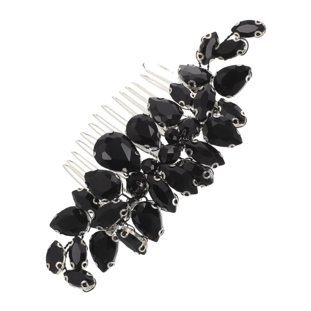 ADOCARN Elegant Crystal Hair Comb for Bride Dazzling Wedding Accessory Sparkling Crystals for Stunning Hairstyles for Brides and Bridesmaids