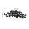 ADOCARN Elegant Crystal Hair Comb for Bride Dazzling Wedding Accessory Sparkling Crystals for Stunning Hairstyles for Brides and Bridesmaids view 2