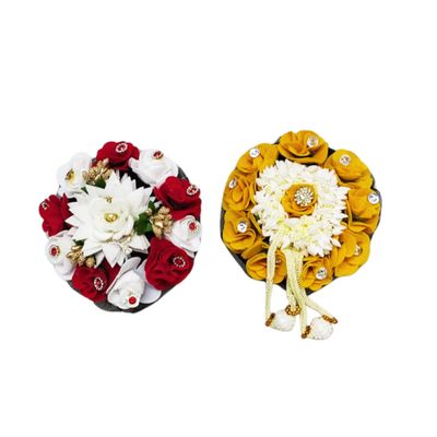 Womens Juda Bun Hair Extension | Messy & Donut Hair Bun for Bridal, Party & Daily Wear | Voluminous Clip-on Juda for Elegant Hairstyles | Wedding & Festive Hair Accessory