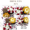 Womens Juda Bun Hair Extension | Messy & Donut Hair Bun for Bridal, Party & Daily Wear | Voluminous Clip-on Juda for Elegant Hairstyles | Wedding & Festive Hair Accessory view 2