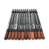 Nabi 12 Colors Wooden Lip Liner Pencil Set, High Pigmented Lip Makeup, Long-wearing, Deep and Rich in Color, 7.5 inches Long Pencil (Brown, 7.5) view 3