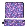 Lightening Blue Nature Purple Hair Tools Travel Bag with Removable Heat Resistant Mat Curling Iron Travel Holder Storage Bag for Hot Tools Curling Iron Flat Irons Hair Volumizer Styler, view 3