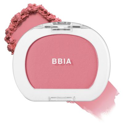 BBIA Last Blush NEW 15 Colors - Cheek Blush Shaping Shading Contour & Highlight Long-Lasting Matte Finish Natural Shades Buildable & Blendable Daily Korean Face Makeup (02 CAMELLIA, Pack of 1)