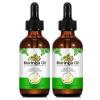 2Pack Moringa Oil 2.02 fl.oz, Pure Natural Organic Cold-Pressed Glass Bottle Moringa Oil for Hair Growth, Moringa Seed Oil for Face, Skin & Body Care, Anti-Aging, Nourish Hair, Scalp & Body Massage view 1
