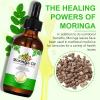 2Pack Moringa Oil 2.02 fl.oz, Pure Natural Organic Cold-Pressed Glass Bottle Moringa Oil for Hair Growth, Moringa Seed Oil for Face, Skin & Body Care, Anti-Aging, Nourish Hair, Scalp & Body Massage view 2