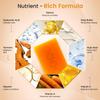 QOOQ Turmeric Kojic Acid Soap for Dark Spots Remover  Facial Cleansing Bar with Vitamin C, Retinol, Collagen, Vitamin E, Glycerin, Shea Butter & Castile Olive Oil  Soap for Women & Men (120g x 2) view 4