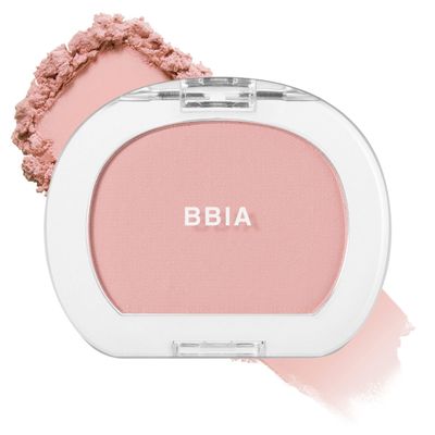 BBIA Last Blush NEW 15 Colors - Cheek Blush Shaping Shading Contour & Highlight Long-Lasting Matte Finish Natural Shades Buildable & Blendable Daily Korean Face Makeup (10 JULIET ROSE, Pack of 1)