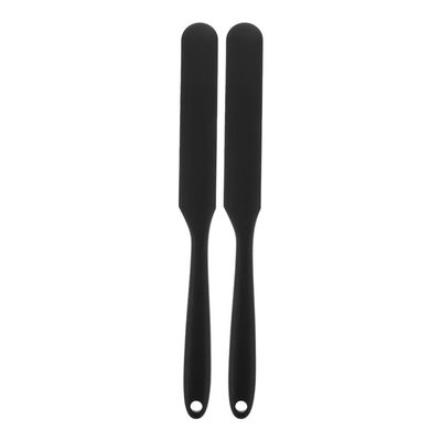 Beaupretty 2pcs Silicone Waxing Applicator Sticks Reusable Body Hair Removal Tools for Efficient Application Large Scraper Ergonomic Grip for Salon Eyebrow Waxing