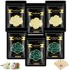 Bouvetan Hard Wax Beads for Hair Removal  6 Packs, 21oz Total  Smooth & Long-Lasting Hair Removal for All Skin Types view 1