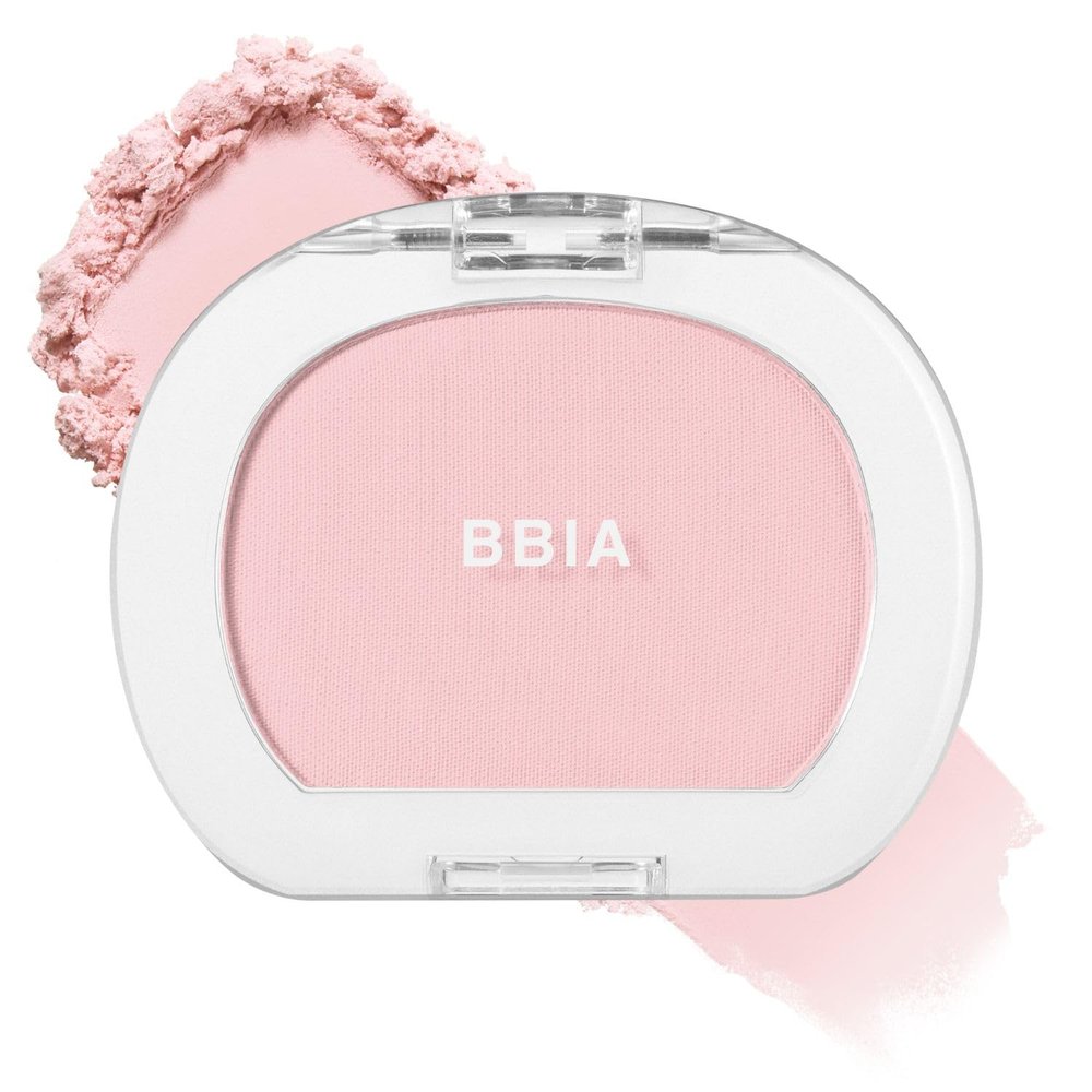 BBIA Last Blush NEW 15 Colors - Cheek Blush Shaping Shading Contour & Highlight Long-Lasting Matte Finish Natural Shades Buildable & Blendable Daily Korean Face Makeup (09 CHERISH, Pack of 1)