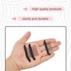 24 Pcs 7-Teeth Wig Combs to Secure Wigs to Hair for Making Wig Caps Accessories Tools (Black) view 4