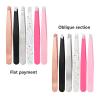 Eyebrows Tweezers Trimmer Professional Beard Eyelash Brow Face Hair Removal Tweezer Beautfy Makeup Stainless Steel Tools(AA295-02) view 3
