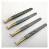 Eyelashes Tweezers Stainless Steel Superhard Anti-static Tweezers For Eyelash Extensions Lashes Tools(Gold) view 3