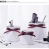 8KLANMMQ Cute Pen Holder Bucket Ceramic Makeup Brush Bucket Creative Desktop Eyeliner Eyebrow Pencil Storage Container (OneColor 3Pcs/Set) view 2