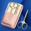 8KLANMMQ Eyebrow Trimming Tool Oblique Eyebrow Clip Nose Hair Clipping Ear Spoon 3 in 1 Set Stainless Steel Makeup Tools (Color : A, Size : 3PCS) (A 3PCS) view 1