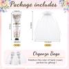 Swiffen 48 Sets a Little flower Is on The Way Baby Shower Hand Cream Bulk Baby Shower Favors Gifts Bridal Thank You Hand Cream for Guests Travel Size Lotion with Organza Bags view 2