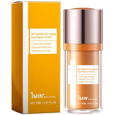 Dnyun 5D Peptide Anti-Wrinkle Eye Cream, 5D Peptide Anti Aging Eye Cream, Peptide Anti Wrinkle Eye Cream, 5D Peptide Moisturize Eye Cream, Peptide Eye Bags Hydration Eye Cream (1pcs)