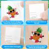150 PCS Summer Temporary Tattoos, 6 Sheets Waterproof Fake Tattoos with Tropical Fruits Flamingos Hello Summer for Adults Pool Party, Hawaiian Stickers for Hawaiian Luau Party Favors Supplies view 4