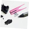 Didiseaon Compact Lightweight Makeup Pencil Sharpener Pink Eyeliner Pencil Sharpener Eyebrow Sharpening Tool Great Present view 4