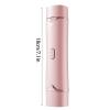 2-in-1Bikini Shaver, Women Body Shaver, Cordless Double Heads Bikini Shaver, Multifunctional Electric Shaver for Women, Bikini Trimmer Hair Remover for Face Lip Chin Underarm Legs view 2
