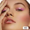 evpct Pink Glitter Eyeliner Pencils for Eyes, Pink Metallic Shimmer Eye Liner Pencil Makeup Waterproof Smudge Proof, Colored Gel Waterline Eyeliner Liquid, Face Eye Paint Stick Halloween Makeup 03 view 2