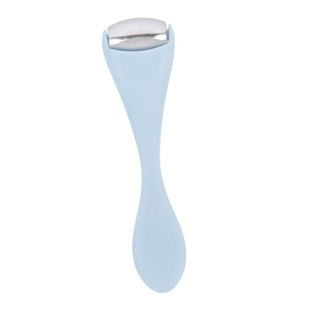 Didiseaon Mini Eye Massager Roller with Eye Cream Spoon Portable Cooling Facial Tool for Puffiness Relief and Blood Circulation for Women Skincare Routine