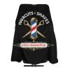Custom Barber Cape Hairdresser Cape, Add Your Photo Text Logo Personalized Haircuts Shaves Salon Cape for Men, Customized Hair Cutting Cape for Barbershop view 1