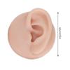 7Pcs Soft Silicone Flexible Model Body Part Displays Set, Body Piercing Practice Model Simulation Ear Eye Nose Mouth Tongue Belly Button Model for Novice Piercer Practice Tool (2) view 2