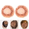 Beaupretty 10pcs Reusable Invisible Elastic Hair Bun Covers for Dancers and Everyday Use Comfortable Cloth Material and Design Hair Accessories view 3
