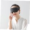 ADOCARN USB Heated Steam Eye Mask for Insomnia Treatment and Fatigue Recovery Washable Grey Blindfold for Home Office and Travel Use view 2